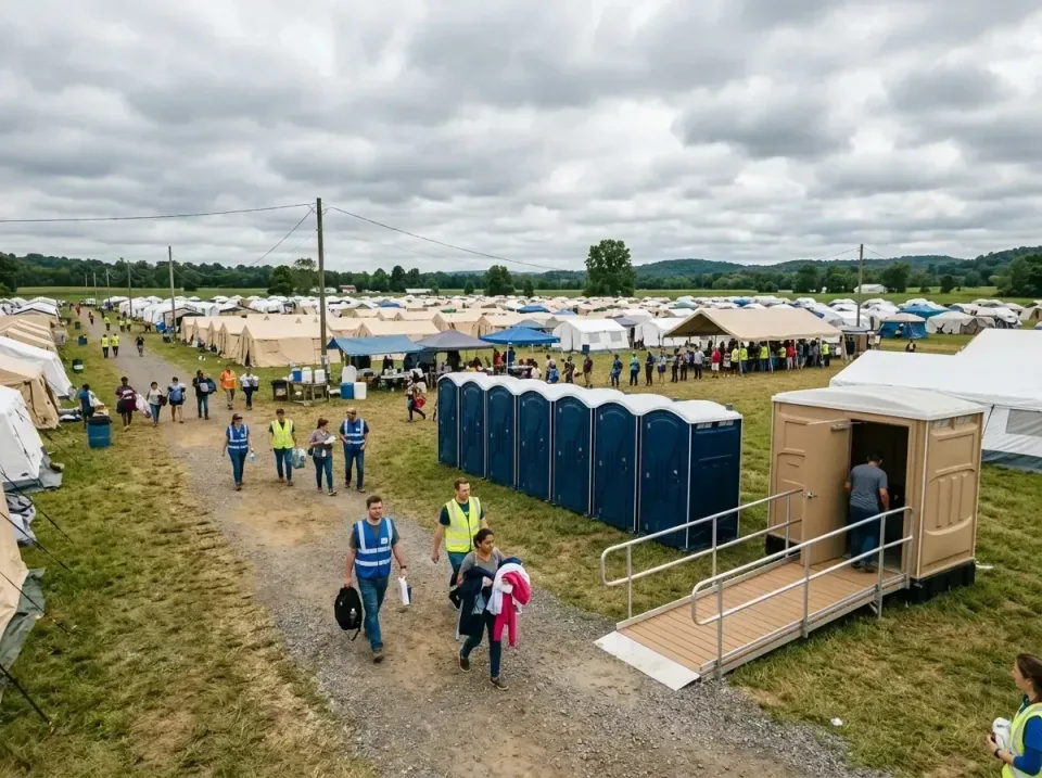 disaster-relief-camp-restrooms-010 — frequently asked questions, Dumpster & Portable Bathrooms Rental in Cherryville, NC